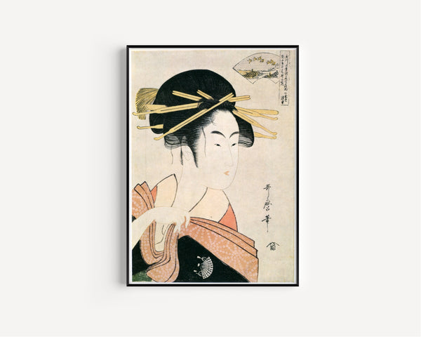Kitagawa Utamaro — Noda Jewel River | Japanese Woodblock Print (Ukiyo-e)