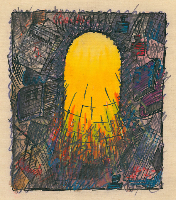 Karl Wiener — 5 Uhr (Five O'Clock) | Expressionist Art Print