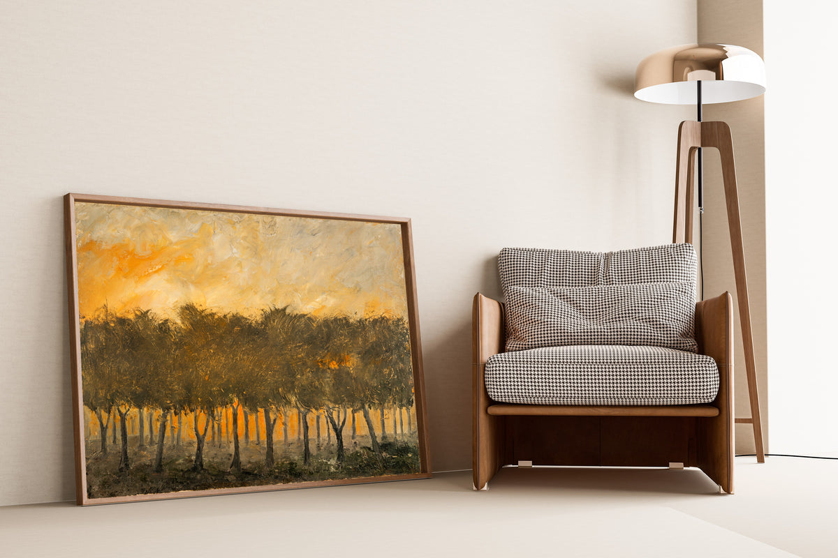 August Strindberg — The Garden of Rosendal II | Fine Art Print