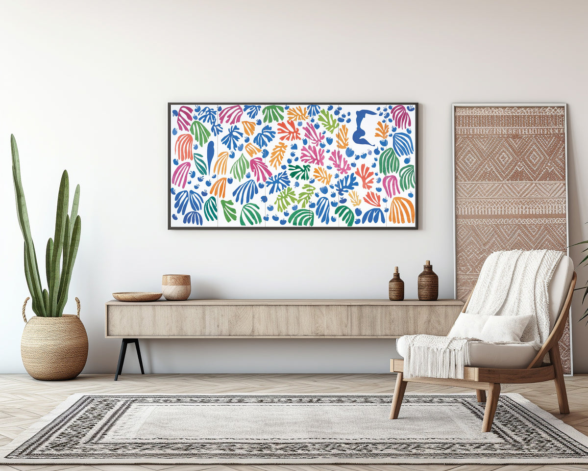 Henri Matisse — The Parakeet and the Mermaid (La Perruche et la Sirène) | Papiers Découpés Fine Art Print