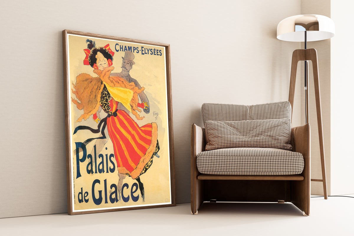 Jules Chéret — Palais de Glace, Champs-Élysées | Vintage Poster Print