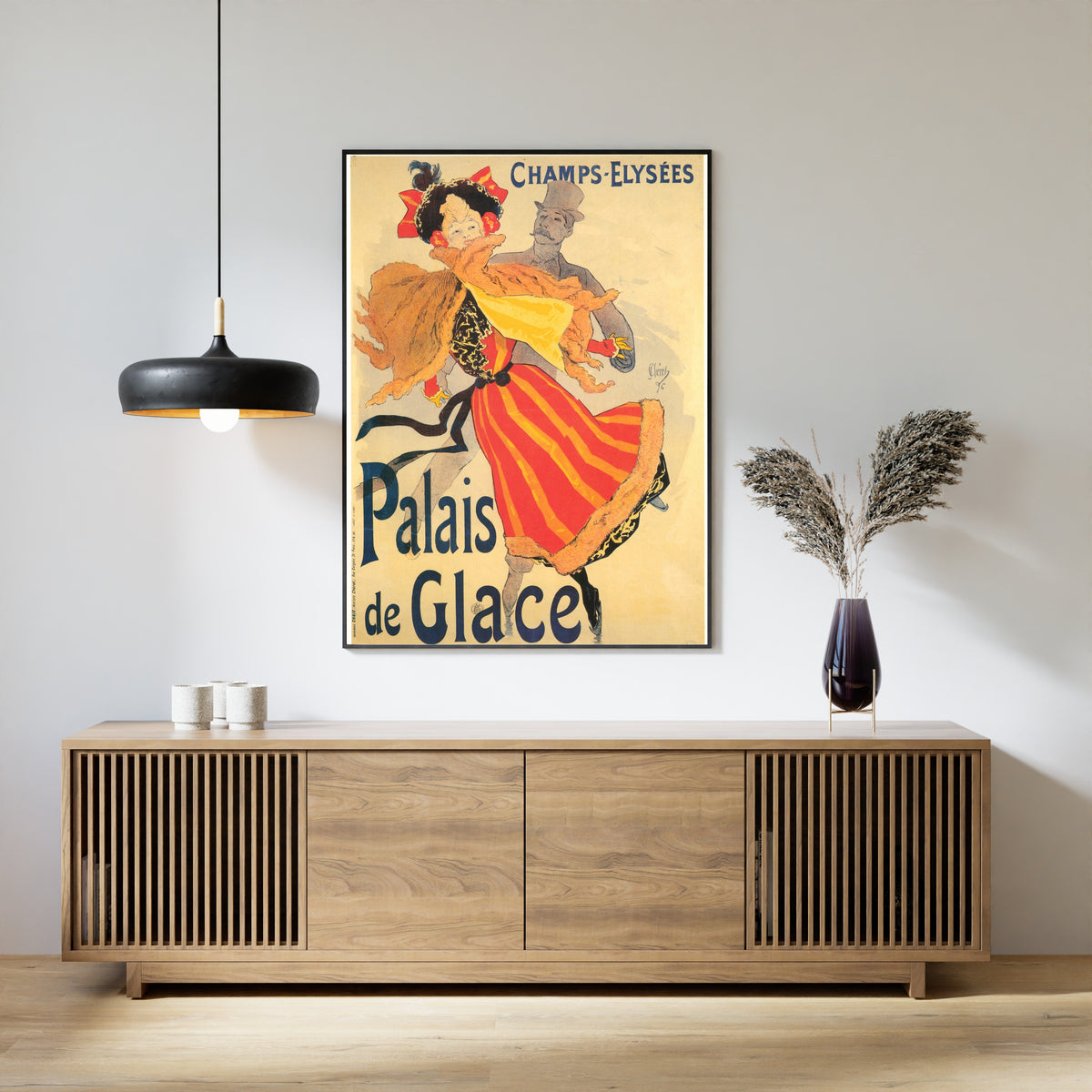 Jules Chéret — Palais de Glace, Champs-Élysées | Vintage Poster Print