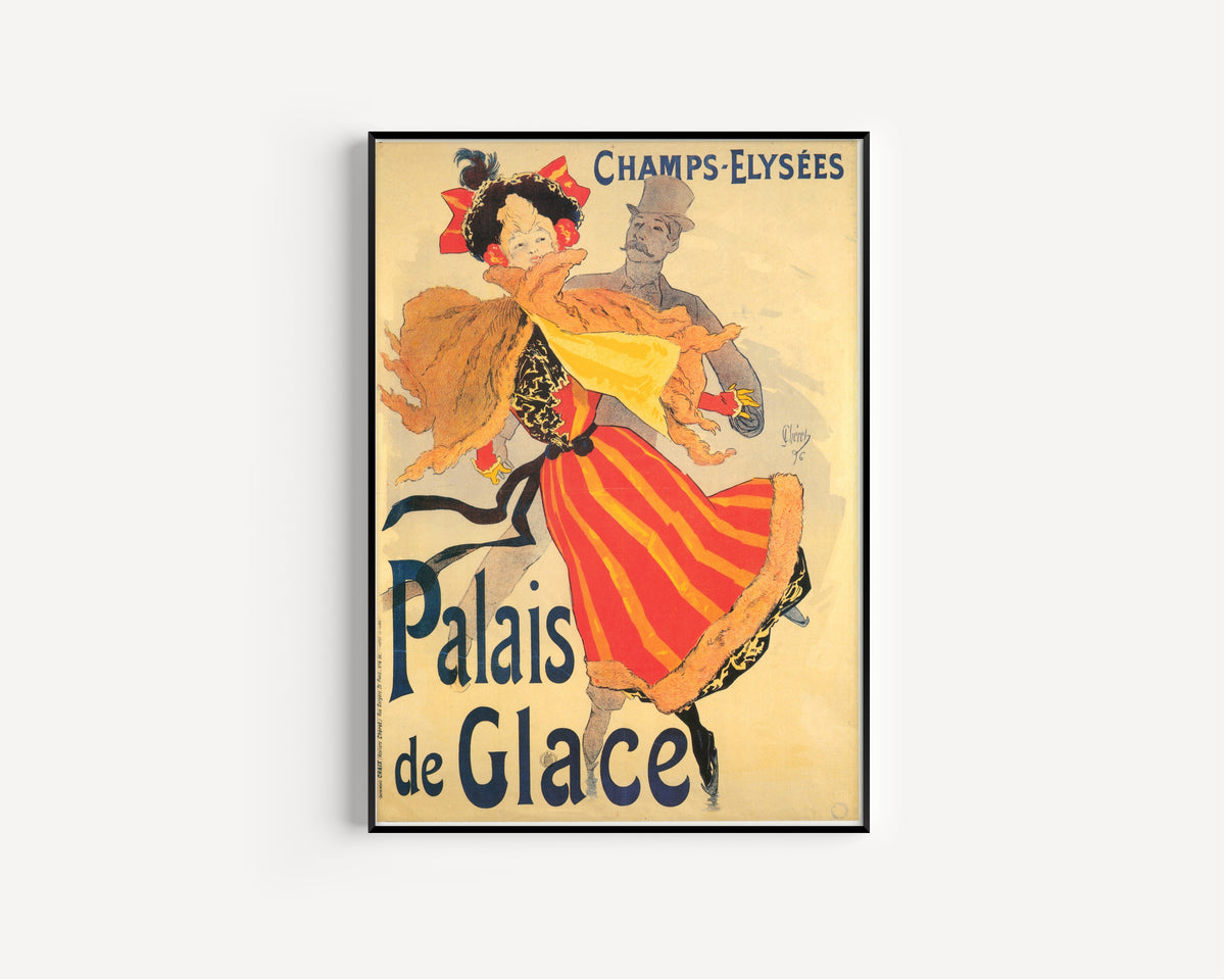 Jules Chéret — Palais de Glace, Champs-Élysées | Vintage Poster Print