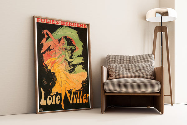 Jules Chéret — Folies-Bergère, Loïe Fuller | Vintage Poster Print