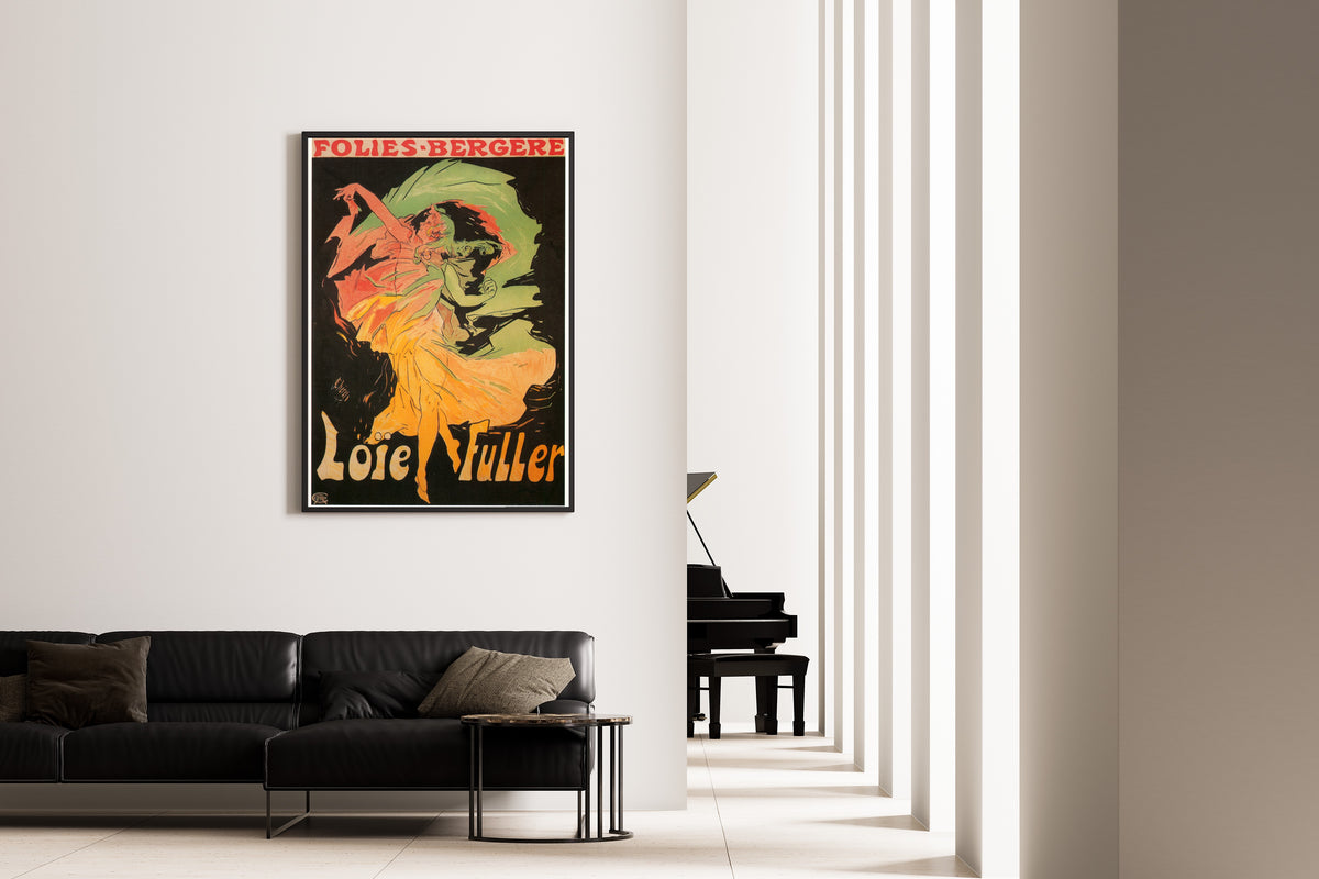 Jules Chéret — Folies-Bergère, Loïe Fuller | Vintage Poster Print