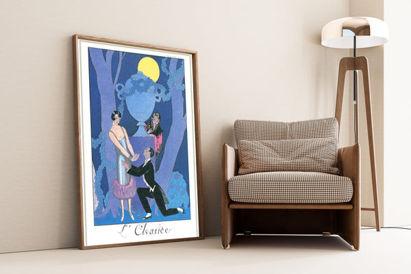 George Barbier — L'Avarice [Avarice] | Art Deco Fashion Print