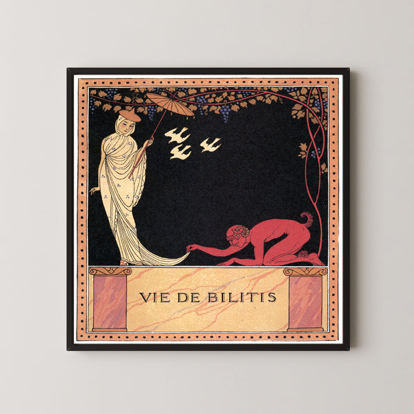 George Barbier — Vie de Bilitis | Art Deco Print