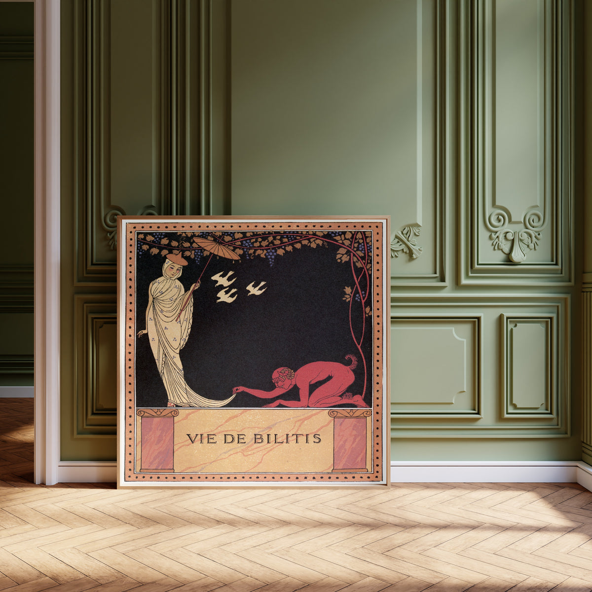 George Barbier — Vie de Bilitis | Art Deco Print