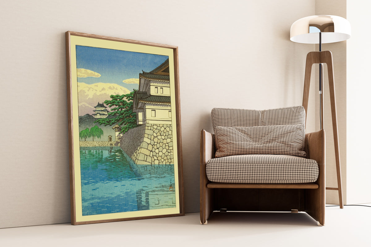 Kawase Hasui — Kikyo Gate | Japanese Woodblock Print (Shin Hanga)