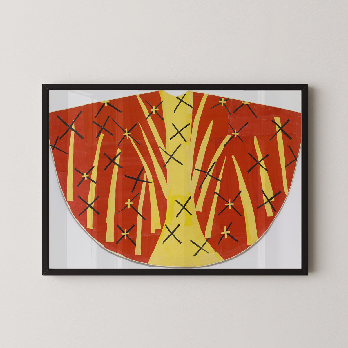 Henri Matisse — Red Chasuble, maquette | Papiers Découpés Fine Art Print