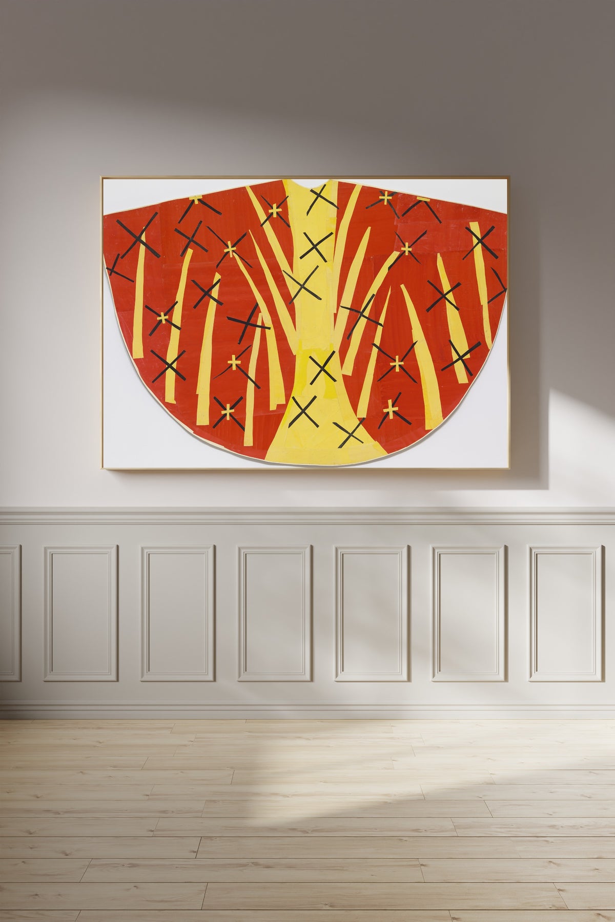 Henri Matisse — Red Chasuble, maquette | Papiers Découpés Fine Art Print
