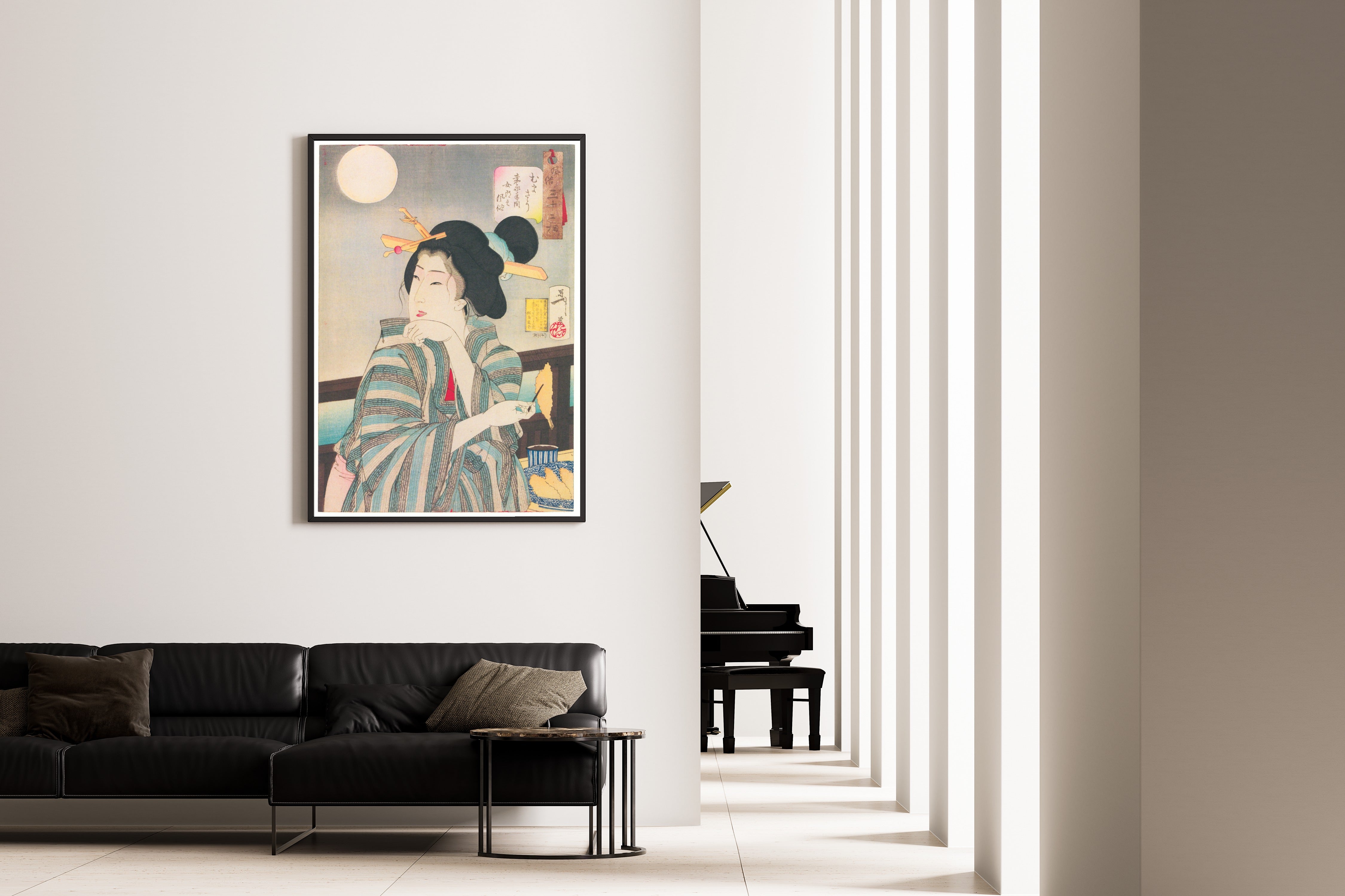 Tsukioka Yoshitoshi — Looks Delicious | Japanese Woodblock Print (Ukiyo-e)