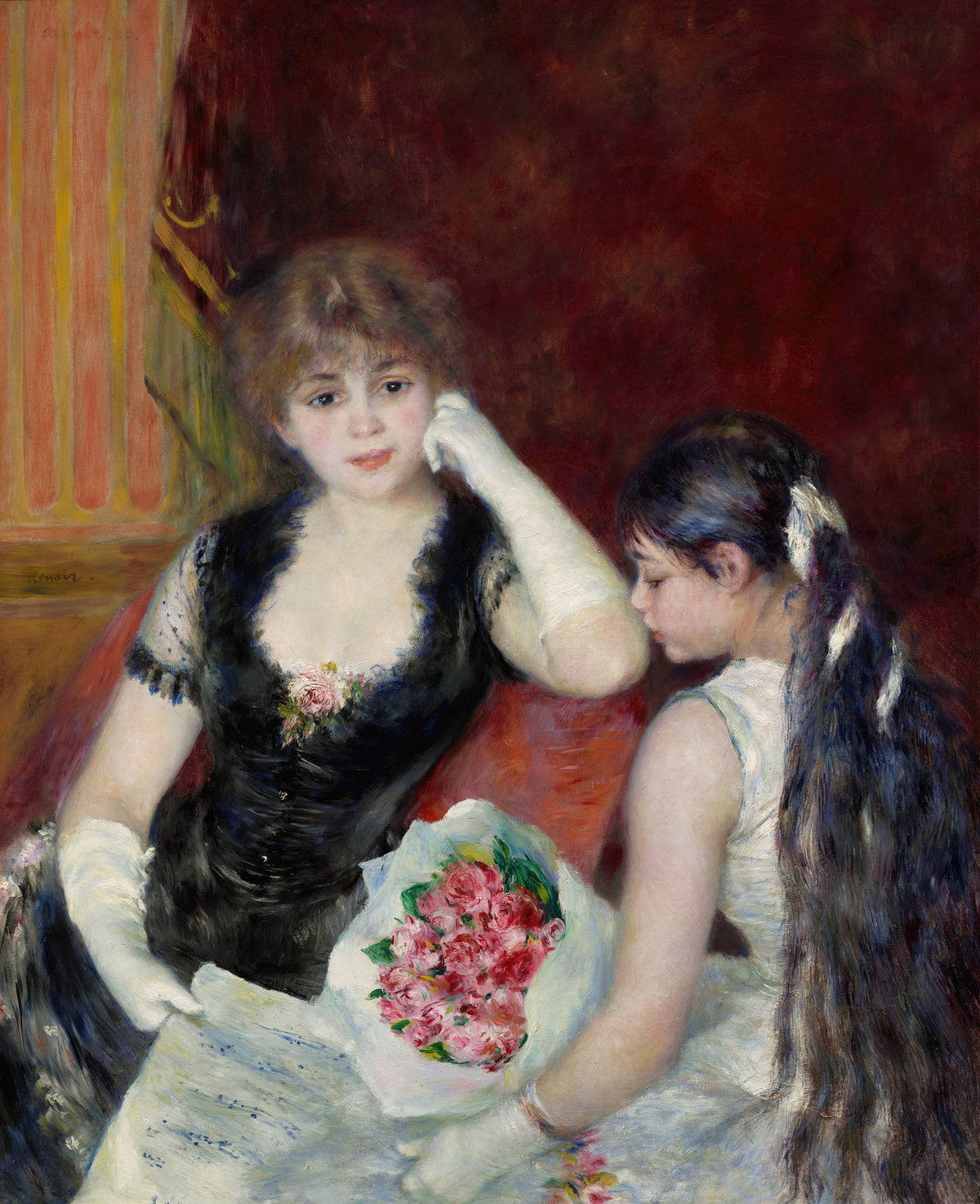 Pierre-Auguste Renoir — A Box at the Theater (At the Concert) | Fine Art Print