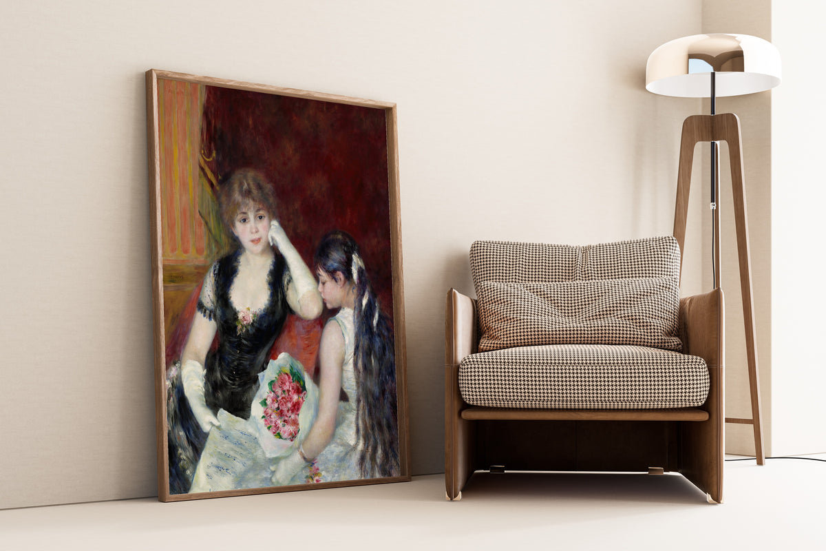 Pierre-Auguste Renoir — A Box at the Theater (At the Concert) | Fine Art Print