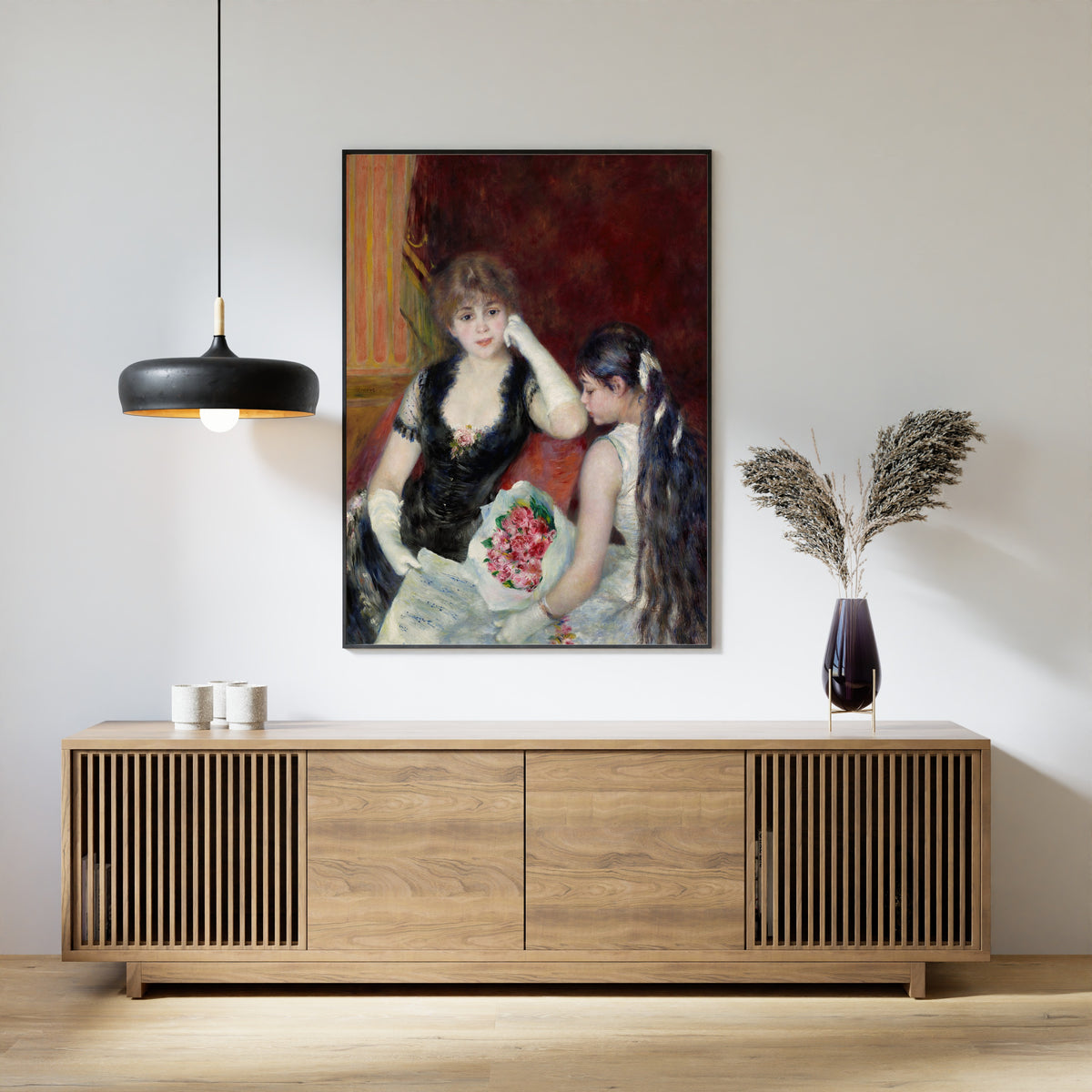 Pierre-Auguste Renoir — A Box at the Theater (At the Concert) | Fine Art Print