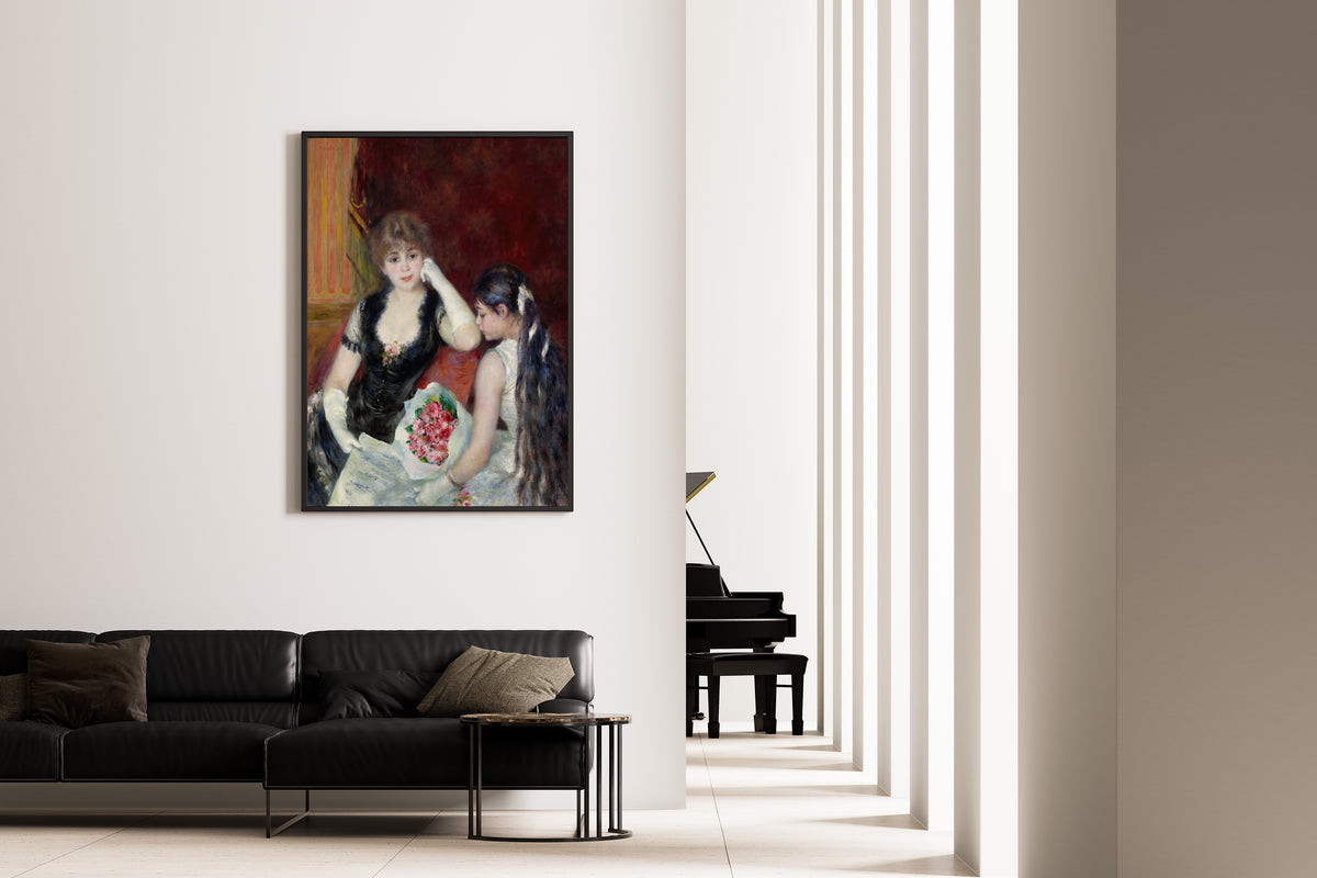 Pierre-Auguste Renoir — A Box at the Theater (At the Concert) | Fine Art Print