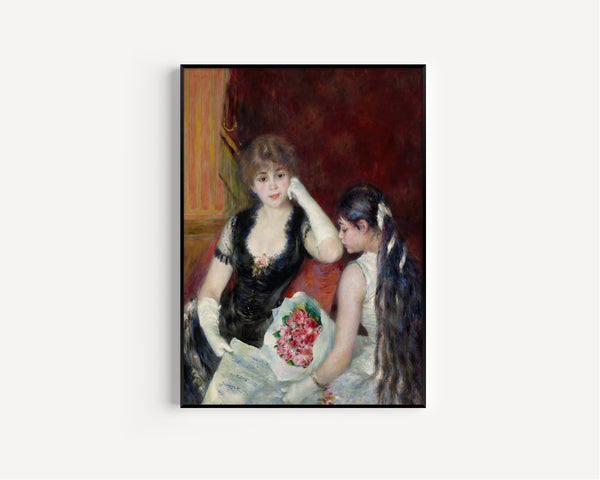 Pierre-Auguste Renoir — A Box at the Theater (At the Concert) | Fine Art Print