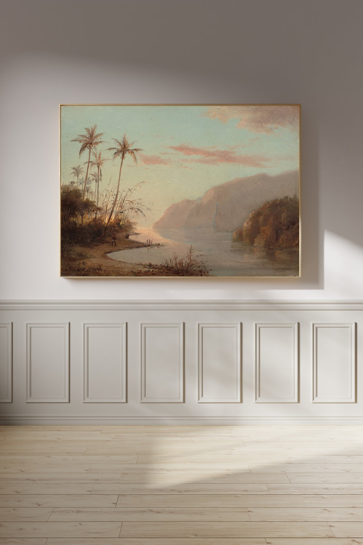 Camille Pissarro — A Creek in St. Thomas (Virgin Islands) | Landscape Fine Art Print
