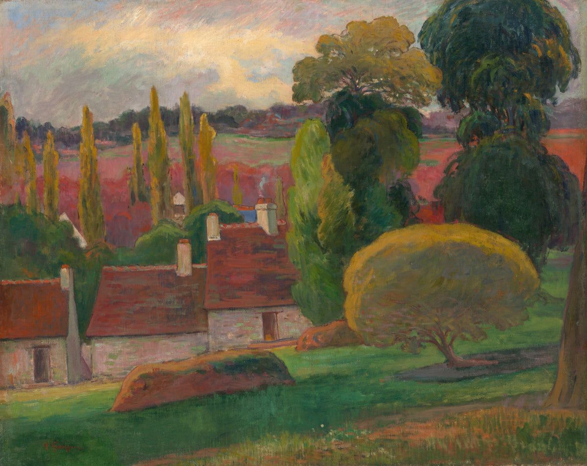 Paul Gauguin — A Farm in Brittany | Fine Art Print