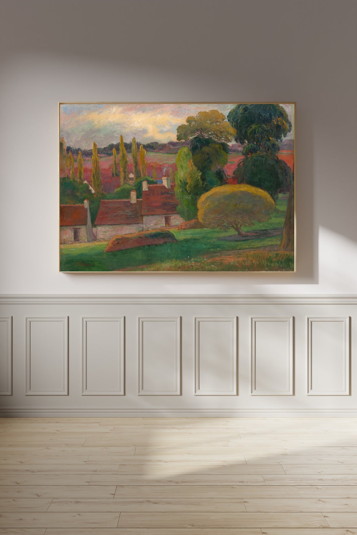 Paul Gauguin — A Farm in Brittany | Fine Art Print