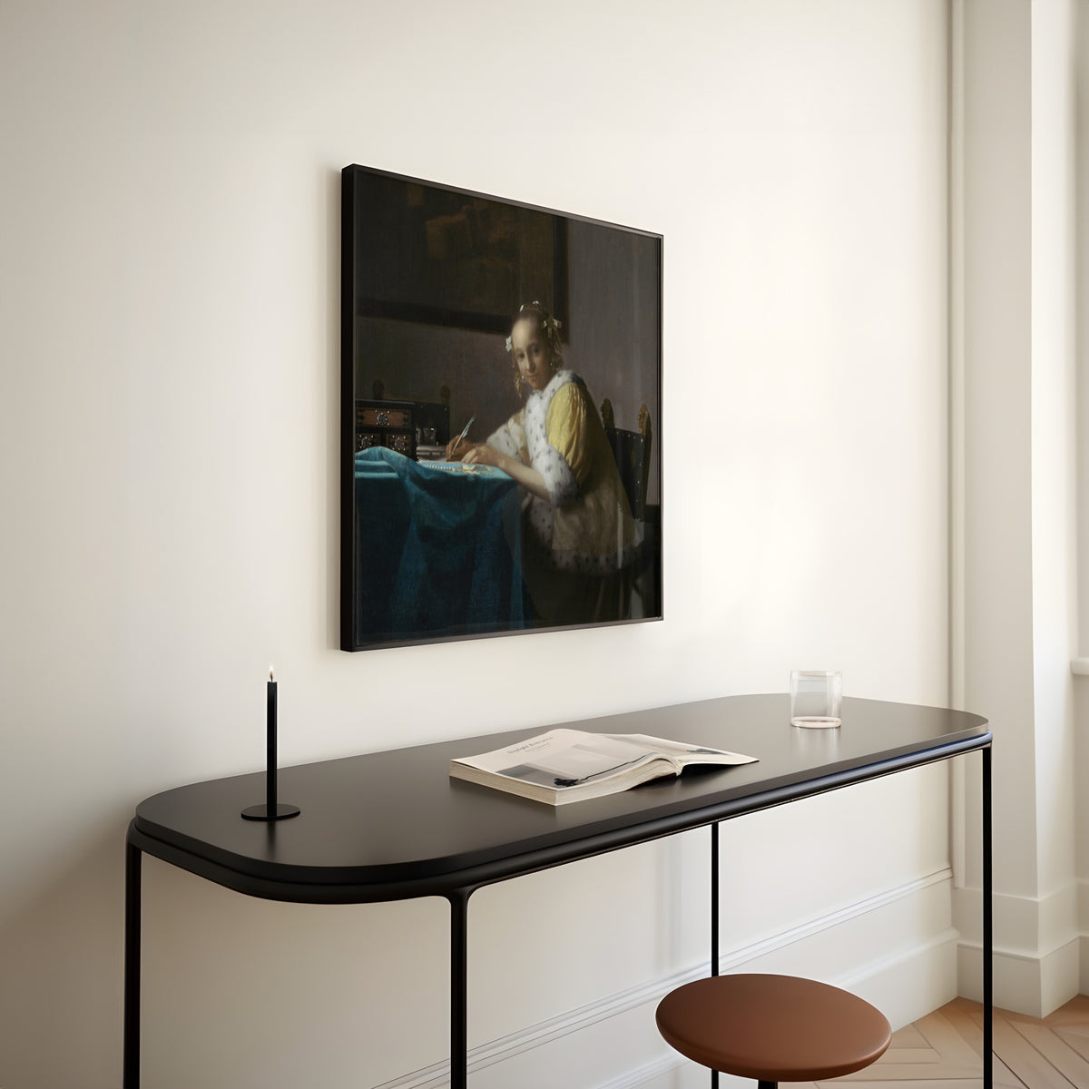 Johannes Vermeer — A Lady Writing | Fine Art Print