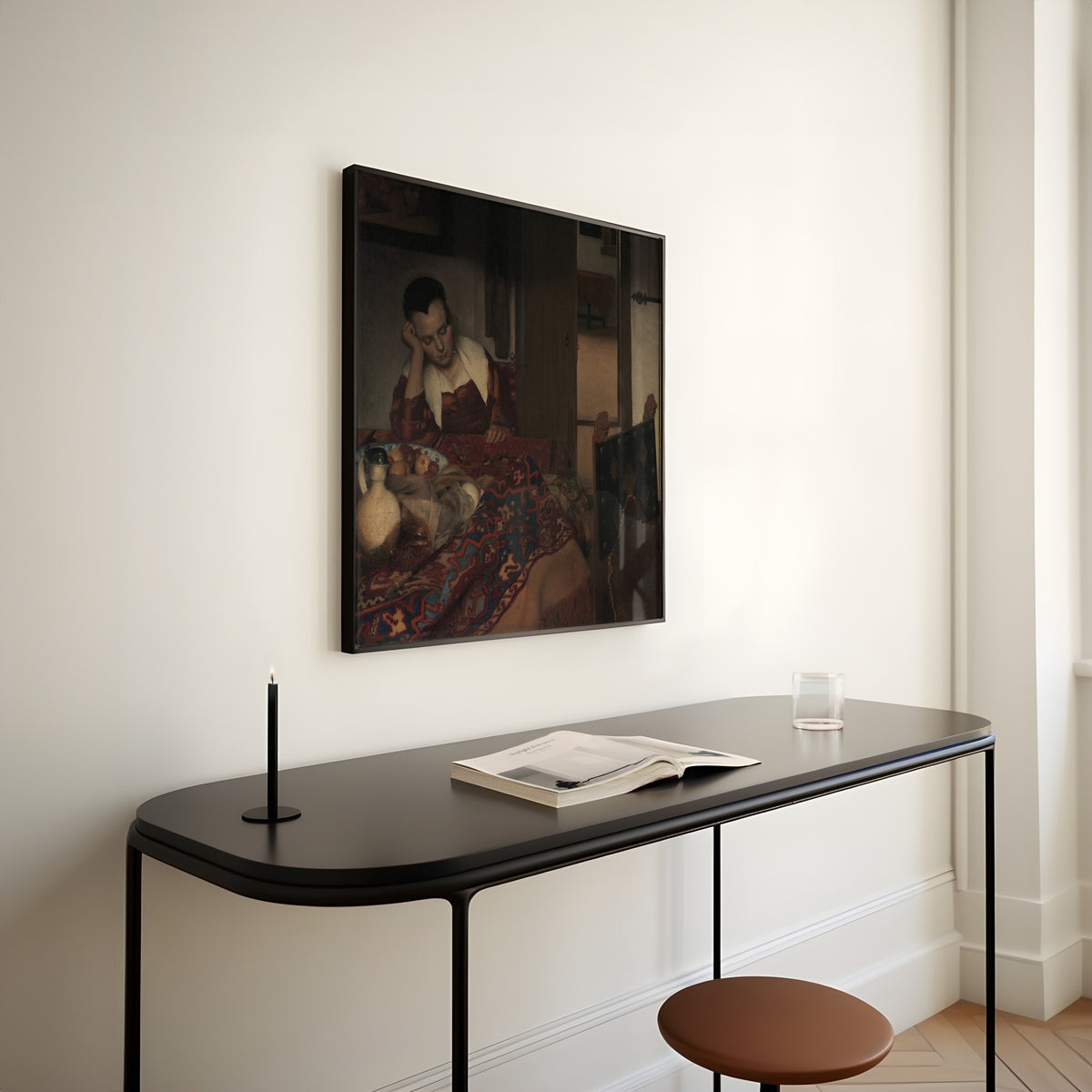 Johannes Vermeer — A Maid Asleep | Fine Art Print