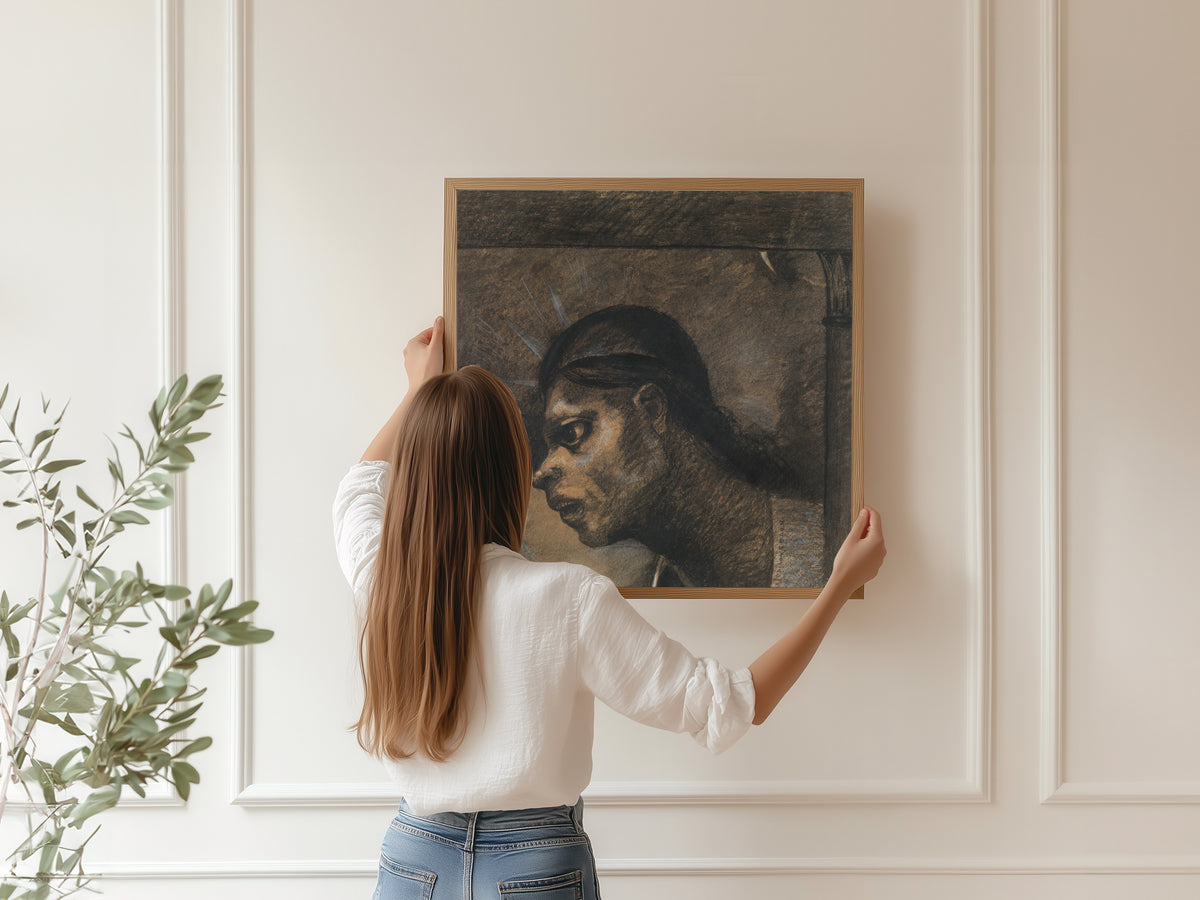 Odilon Redon — A Man of the People | Symbolist Art Print