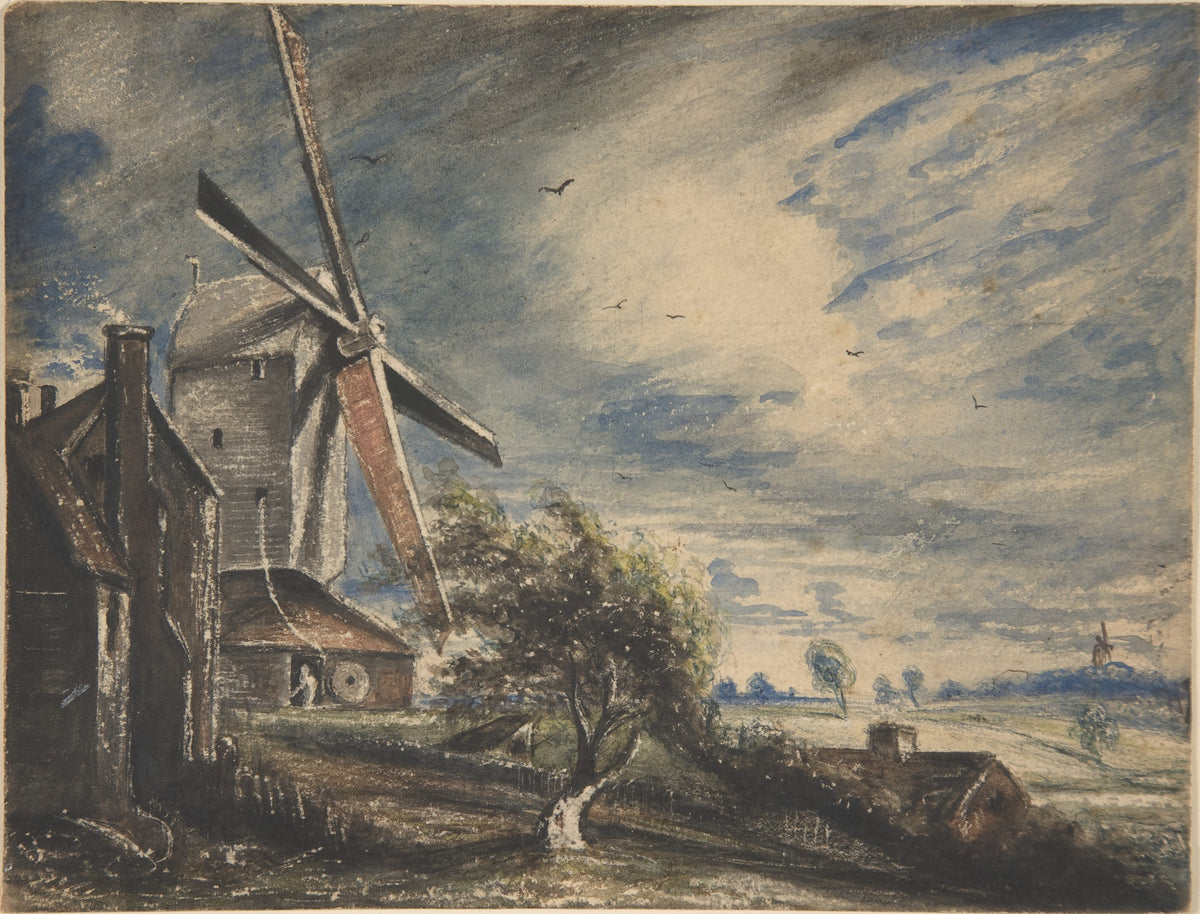 John Constable — A Mill Near Colchester | Landscape Fine Art Print