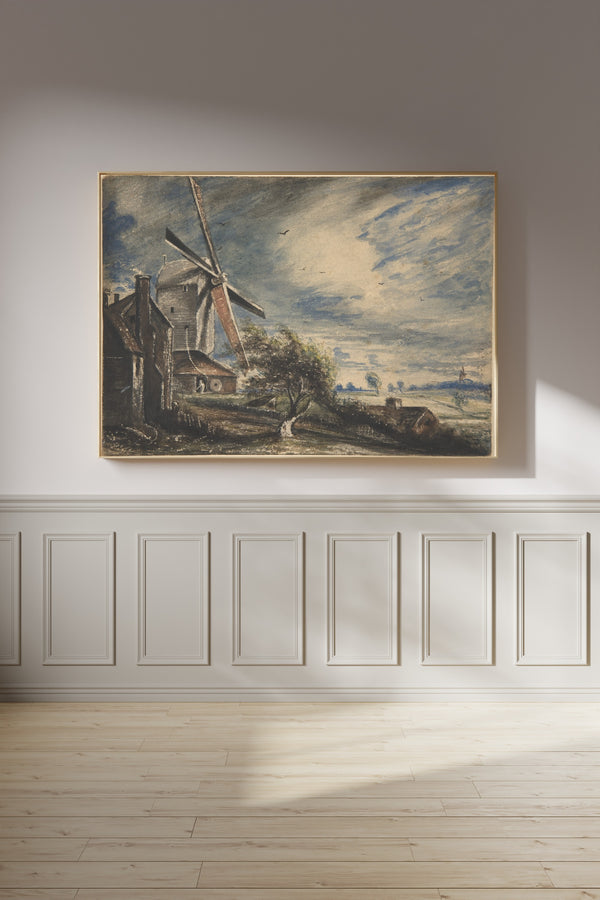 John Constable — A Mill Near Colchester | Landscape Fine Art Print