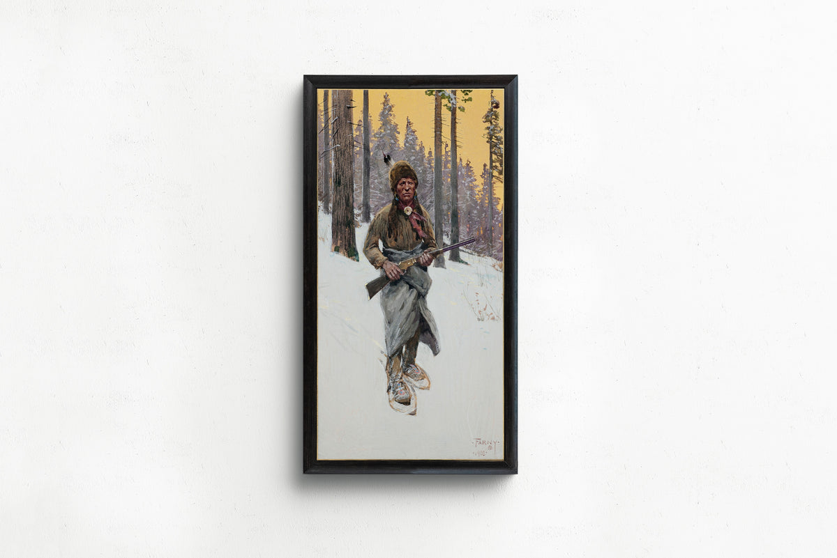 Henry Farny — A Moment of Suspense | Western Art Print