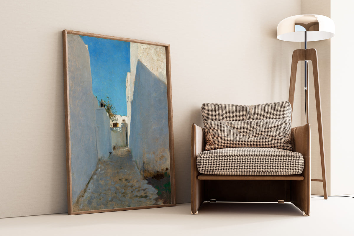 John Singer Sargent — A Moroccan Street Scene | Fine Art Print