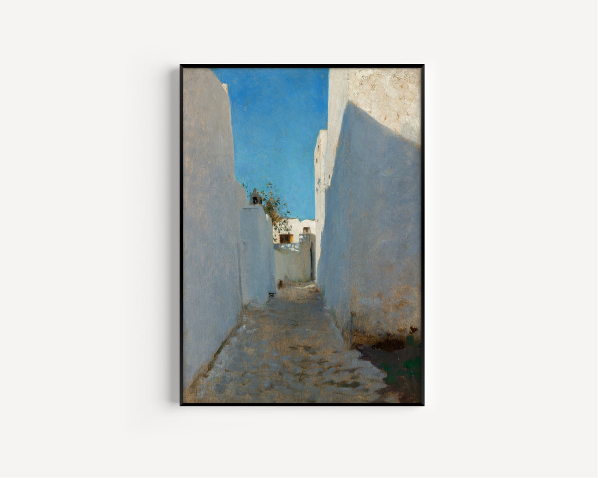 John Singer Sargent — A Moroccan Street Scene | Fine Art Print