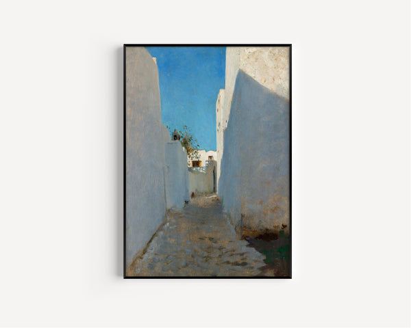 John Singer Sargent — A Moroccan Street Scene | Fine Art Print