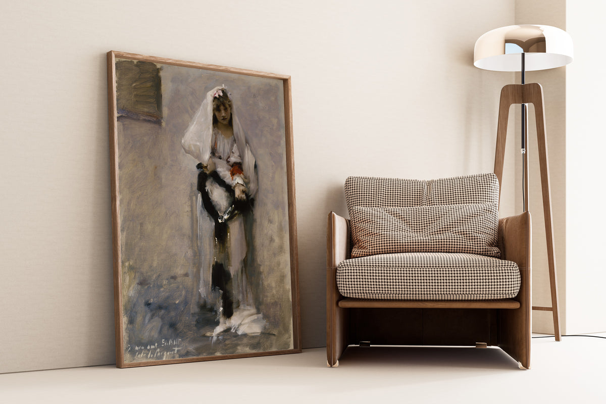 John Singer Sargent — A Parisian Beggar Girl | Fine Art Print