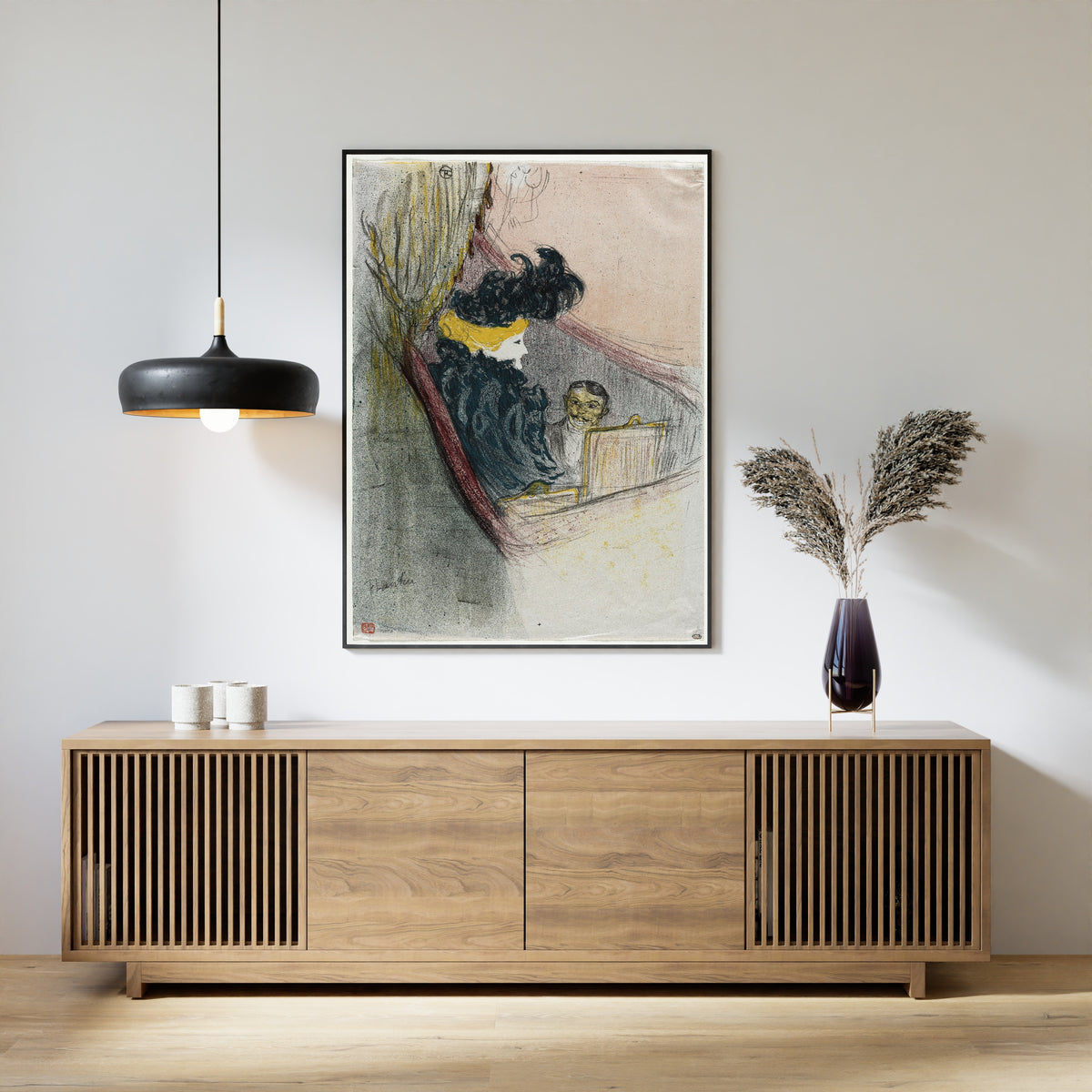 Henri de Toulouse-Lautrec — A Princely Idyl, Clara Ward | Lithograph Print