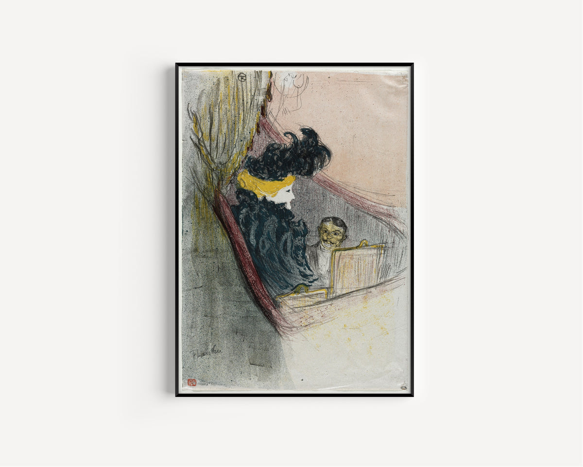 Henri de Toulouse-Lautrec — A Princely Idyl, Clara Ward | Lithograph Print