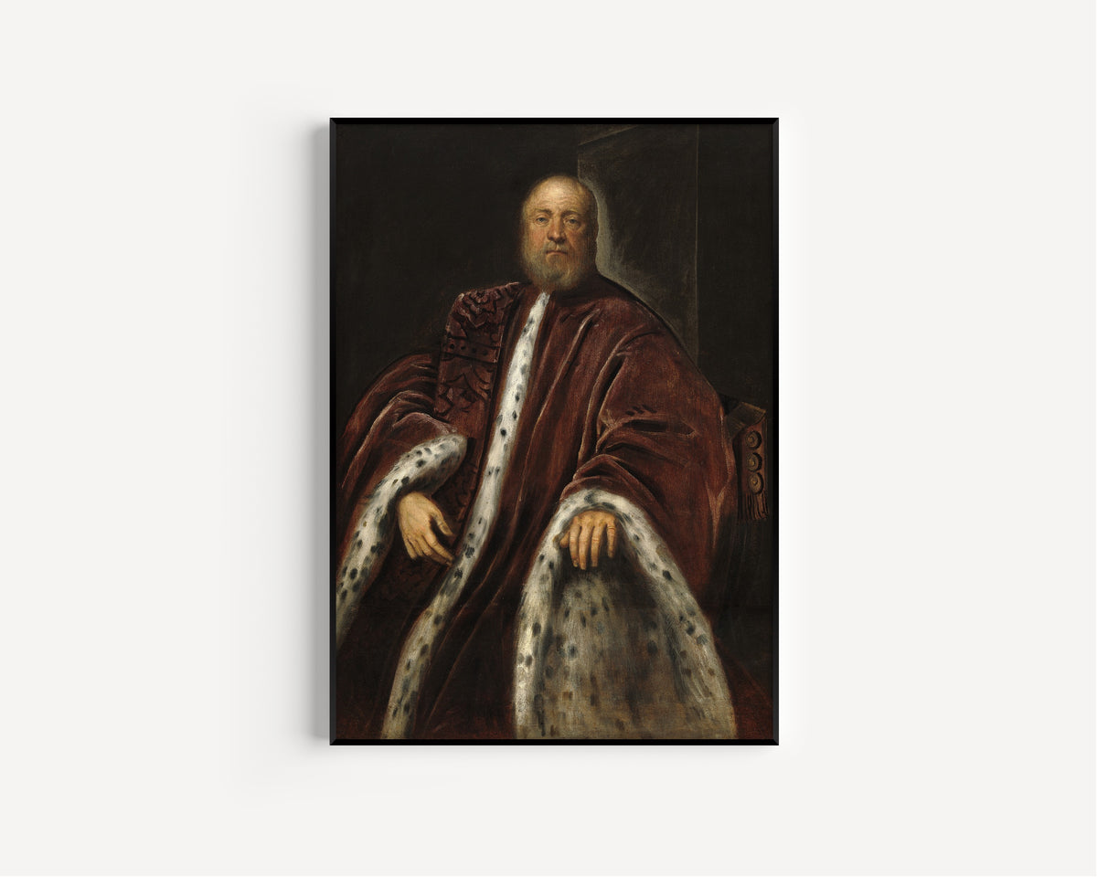 Tintoretto — A Procurator of Saint Mark’s | Fine Art Print