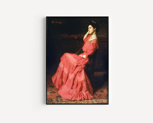 Thomas Anshutz — A Rose | Fine Art Print