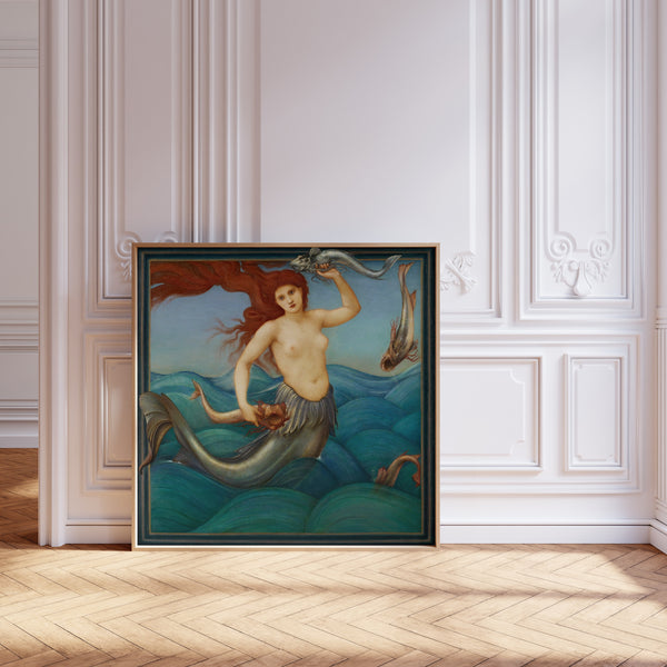Edward Burne-Jones — A Sea-Nymph | Pre-Raphaelite Art Print