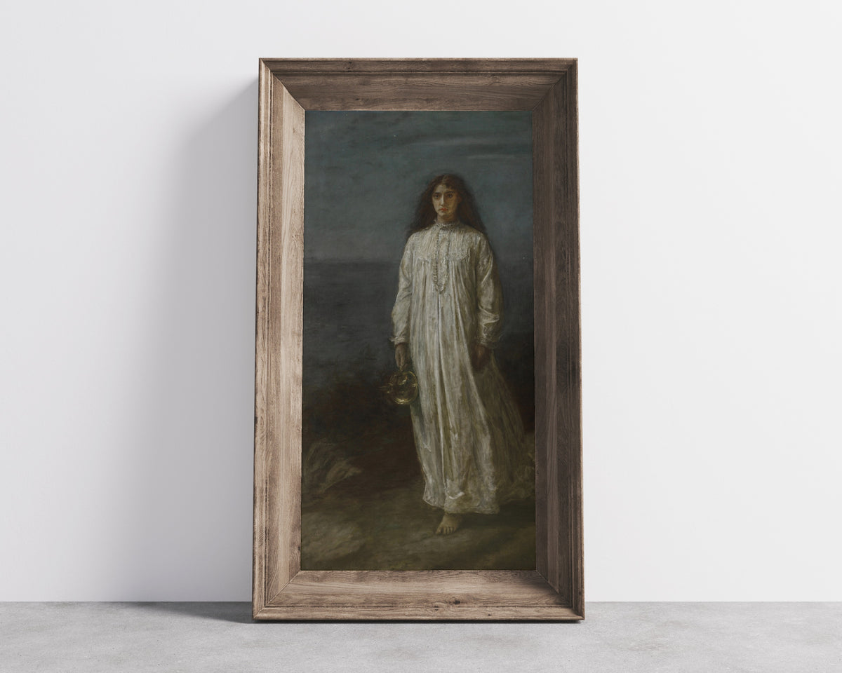 John Everett Millais — A Somnambulist | Pre-Raphaelite Art Print