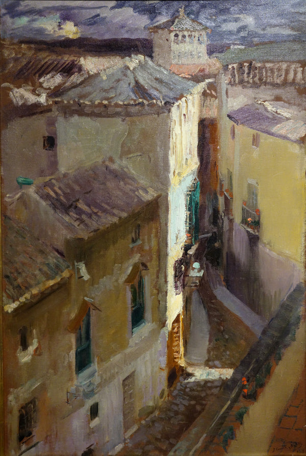 Joaquín Sorolla — A Street in Toledo | Fine Art Print