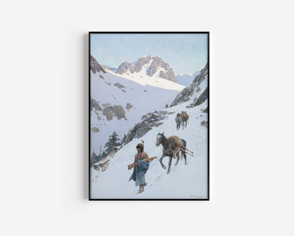 Henry Farny — A Successful Hunt | Western Art Print
