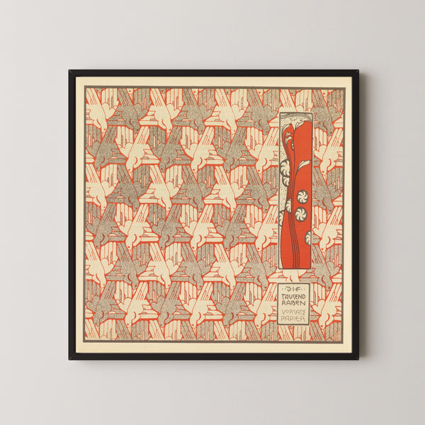 Koloman Moser — A Thousand Ravens | Lithograph Print
