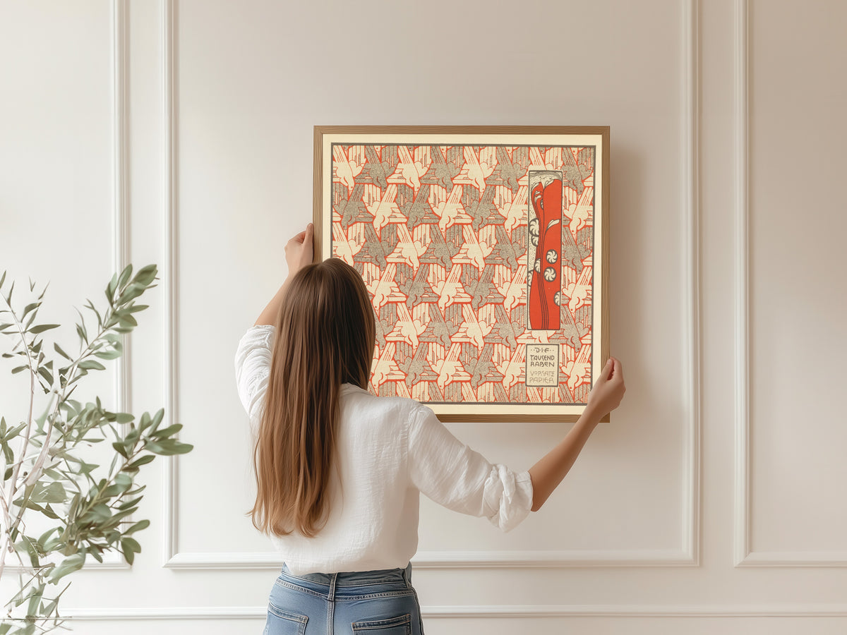 Koloman Moser — A Thousand Ravens | Lithograph Print