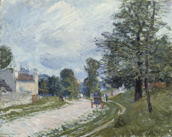 Alfred Sisley — A Turn in the Road | Fine Art Print