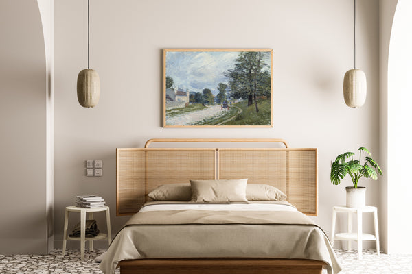 Alfred Sisley — A Turn in the Road | Fine Art Print