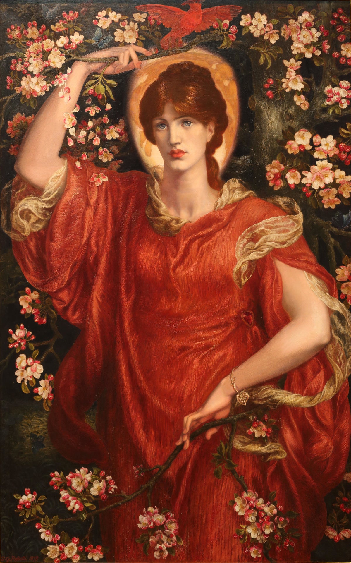 Dante Gabriel Rossetti — A Vision of Fiammetta | Pre-Raphaelite Art Print
