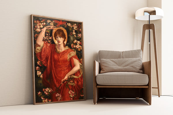 Dante Gabriel Rossetti — A Vision of Fiammetta | Pre-Raphaelite Art Print