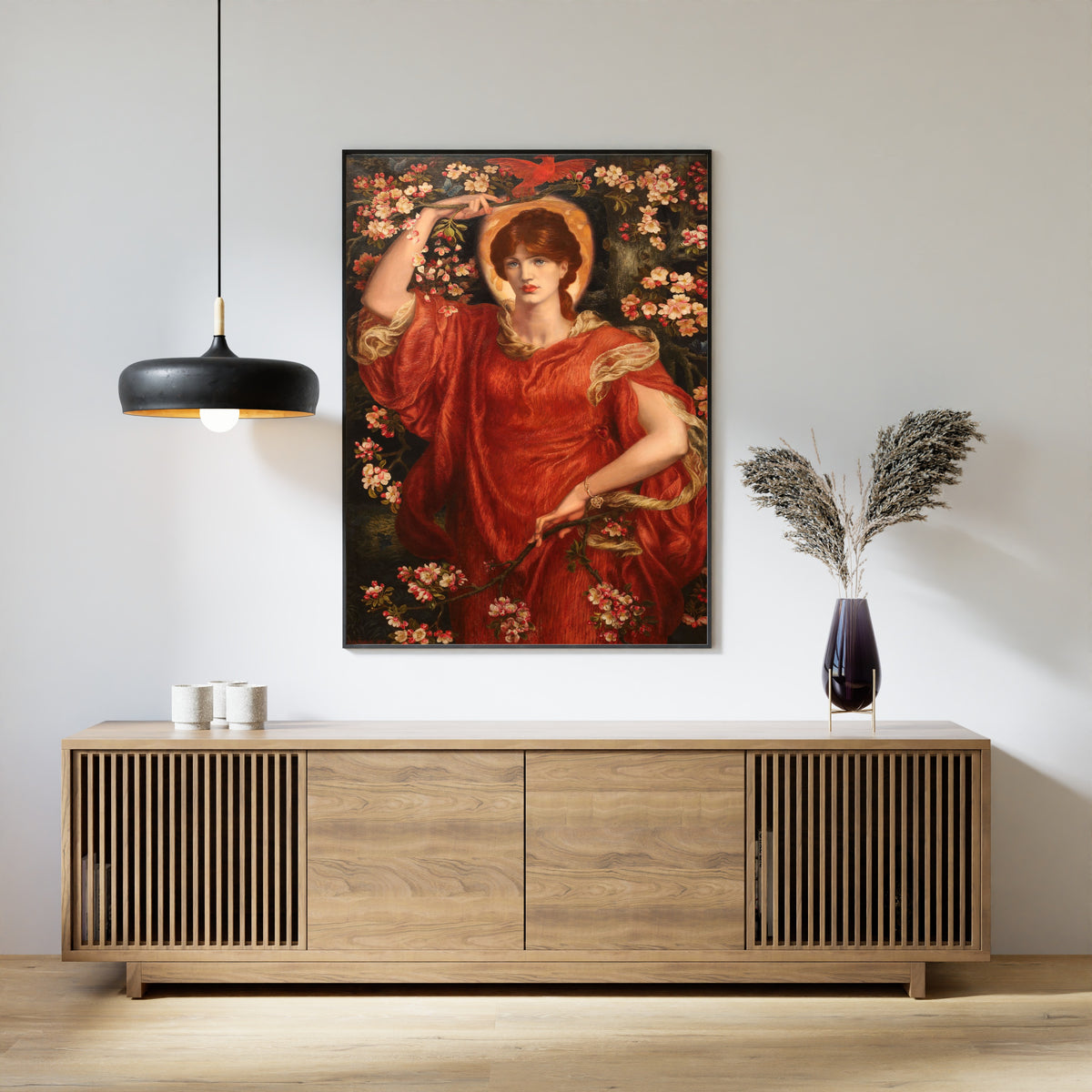 Dante Gabriel Rossetti — A Vision of Fiammetta | Pre-Raphaelite Art Print