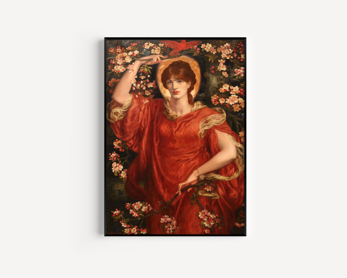 Dante Gabriel Rossetti — A Vision of Fiammetta | Pre-Raphaelite Art Print